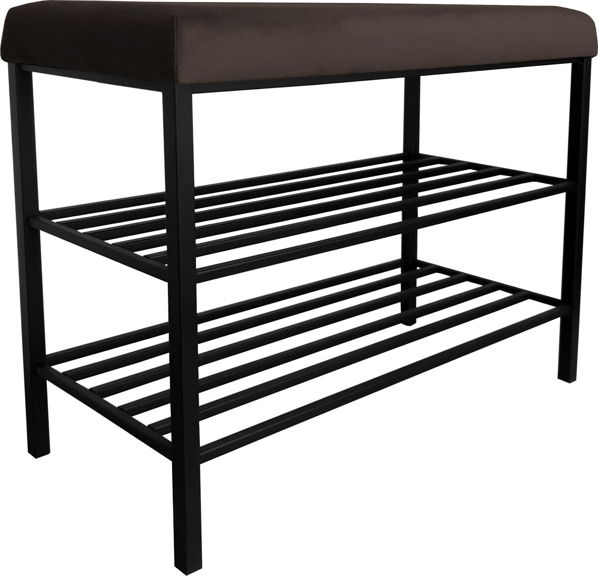 Atos Szafka na buty Regał Półka stelaż czarny MG05