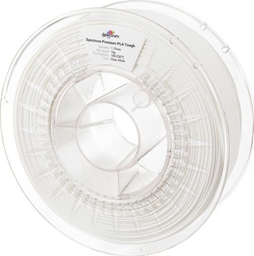 Spectrum Filament PLA TOUGH / Polar white / 1,75 mm / 1 kg
