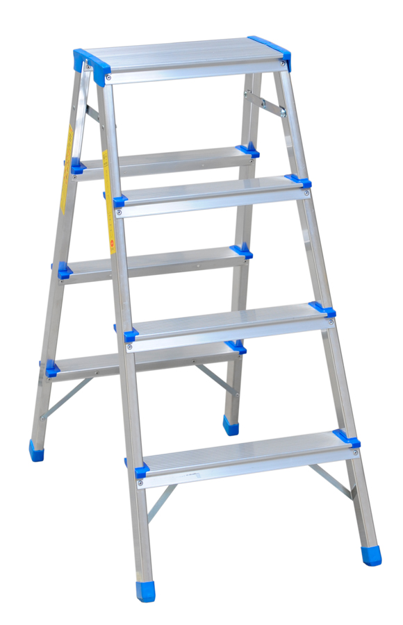 Drabex Drabina wolnostojąca dwustronna aluminiowa 4 stopniowa (DR8003)