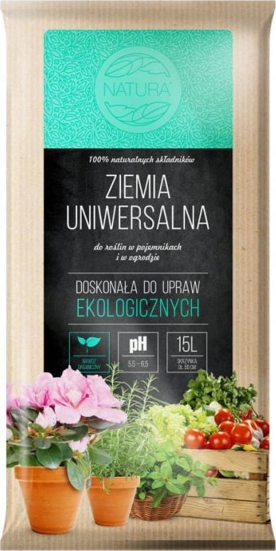 Ziemia uniwersalna. Podłoże Natura (15 L)