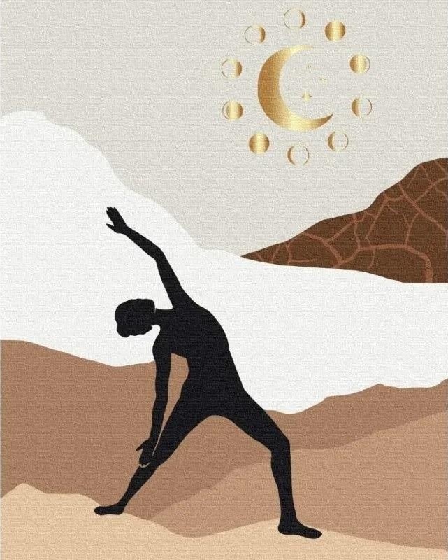 Malowanie po numerach - Sztuka harmonii 40x50cm EDUKAMP