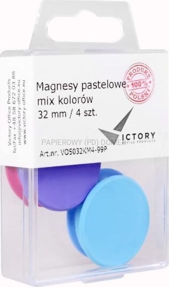 Victory MAGNESY DO TABLIC VICTORY 32 MM MIX KOLOR (4)