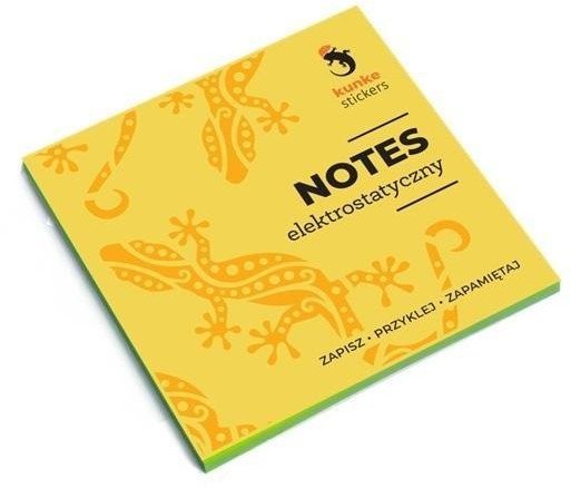 Notes elektrostatyczny zielony 100 karteczek