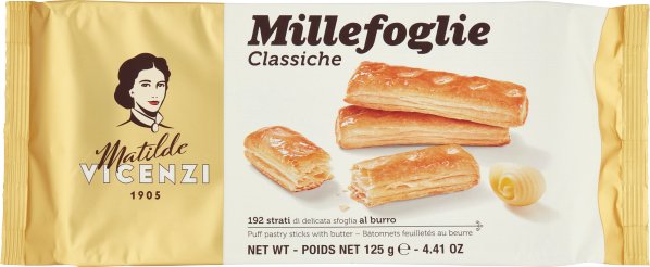 Ciastka maślane Millefoglie Classiche 125g - Vicenzi