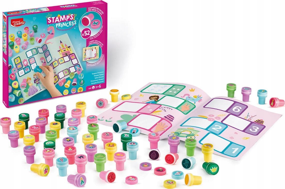 Maped *****CREATIV kol.stempelki ŚwiatKsiężniczek 907072