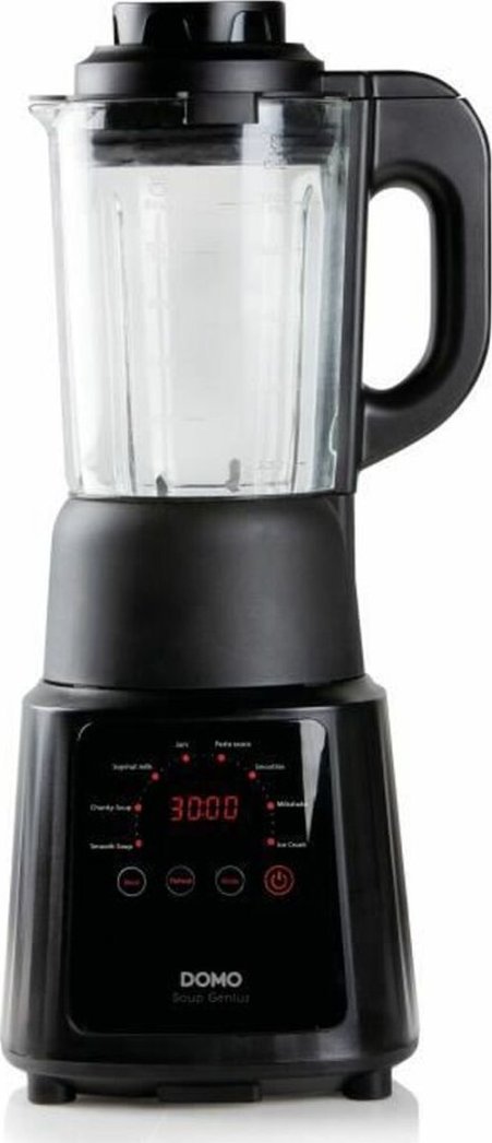 Blender Domo Mikser z Tworzywa Sztucznego DOMO Czarny Przezroczysty