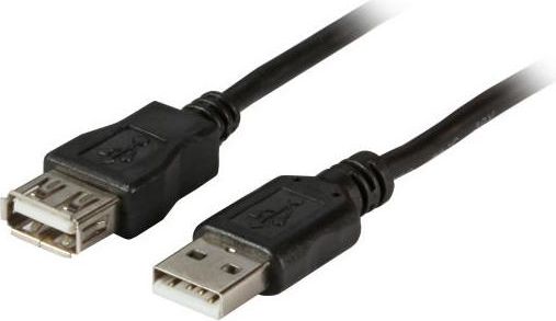 Kabel USB EFB USB-A - USB-A 5 m Czarny (K5220SW.5)