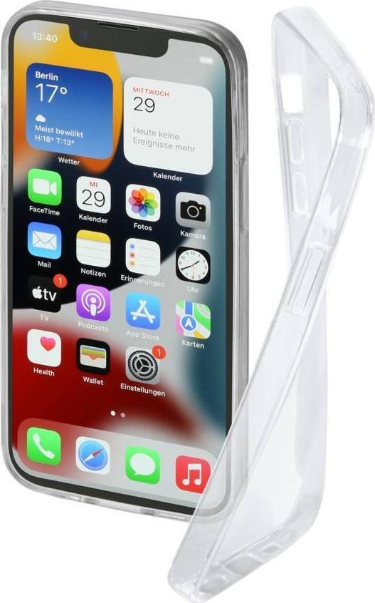 Hama Crystal Clear FUTERAŁ GSM DLA IPHONE 13 MINI, PRZEŹROCZYSTY
