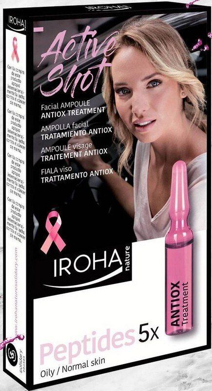Iroha Veido odos ampulės su peptidais Energy Antioxidant Treatment 5 x 1,5 ml