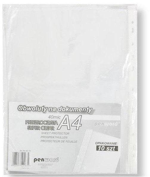 Obwoluta A4 40 mic krystaliczna 10szt