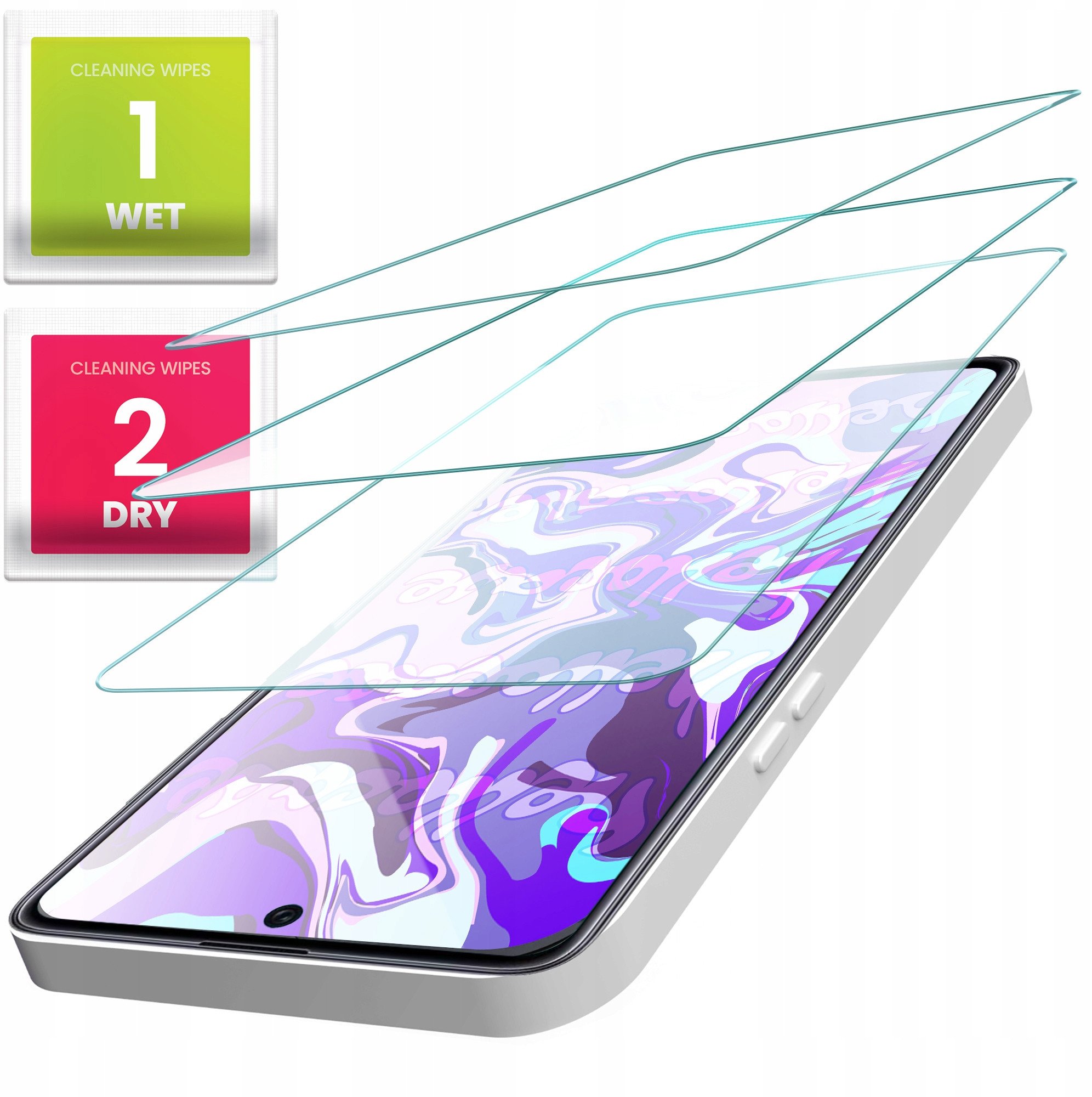 3-PAK Szkło Hartowane do Redmi Note 13 Pro Plus 5G (9H, płaskie 2.5D)