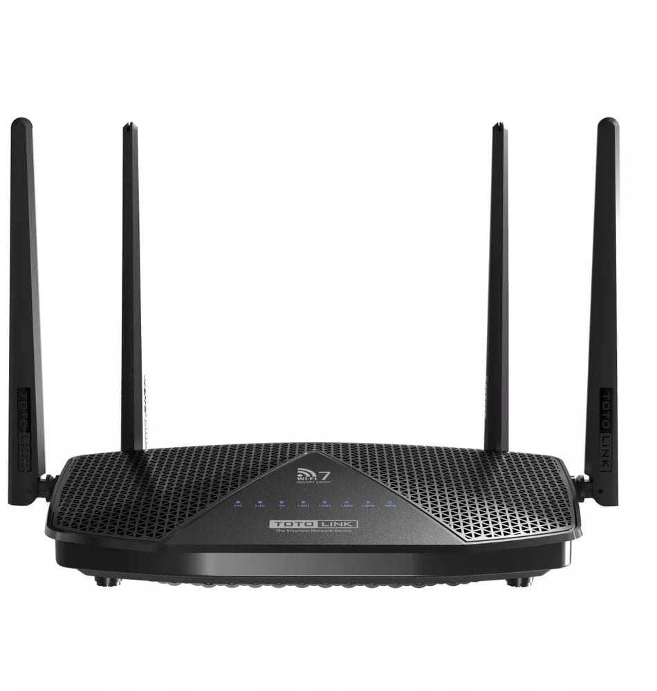Router TotoLink BE5100R | Router WiFi | WiFi7 Dual Band, 4x GbE RJ45, 1x 2.5GbE RJ45