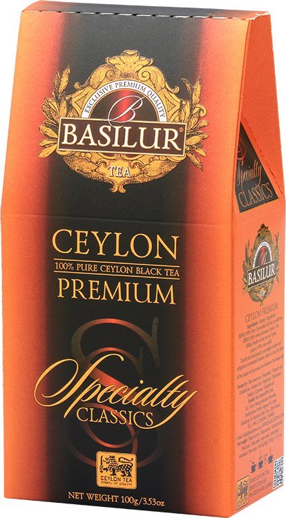 Basilur Herbata czarna liść OP Basilur Ceylon Premium 100g