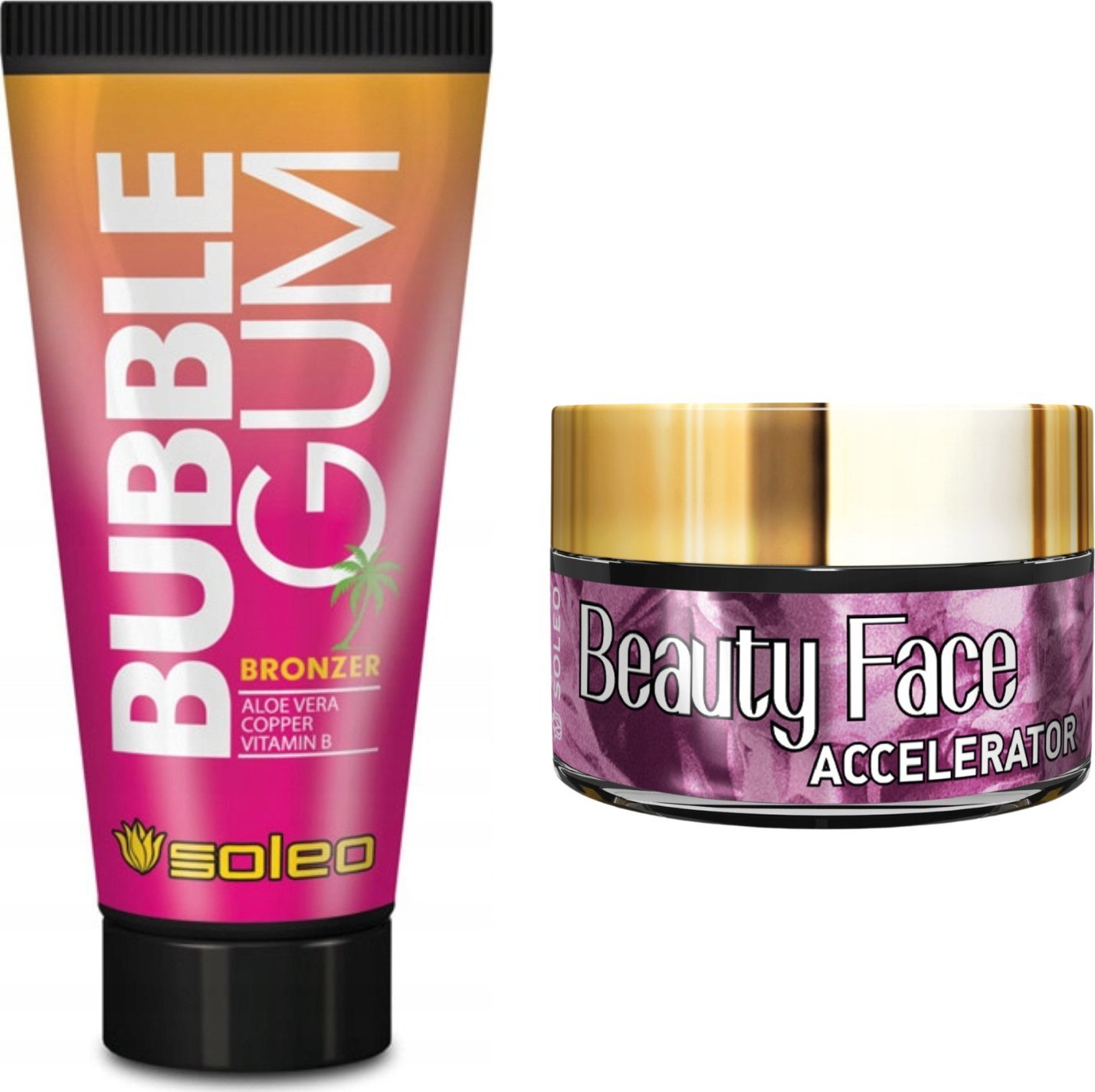 Soleo Soleo Bubble Gum + Słoiczek Beauty Face