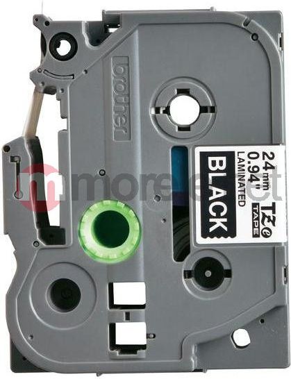 Brother taśma TZE-355 (white on black)