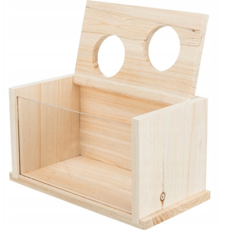 Basen do k�pieli piaskowych, dla myszy/chomik�w, drewno, 28 � 15 � 15 cm