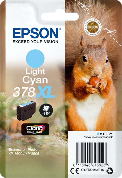 Tusz Epson 378XL (light cyan)