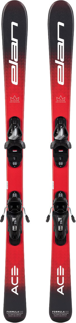Narty dziecięce ELAN FORMULA JRS + wiązania ELAN EL 7.5 z GRIP WALK 130 cm