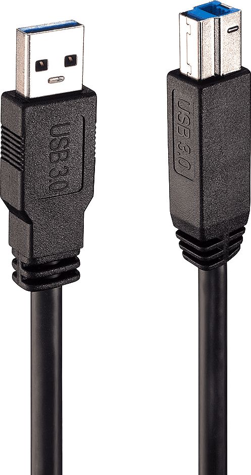 Kabel USB Lindy USB-A - 10 m Czarny (43098)