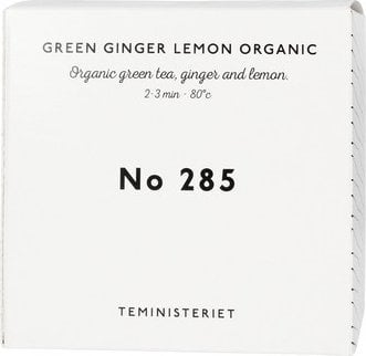 Teministeriet Teministeriet - 285 Green Ginger Lemon Organic - Herbata Sypana 100g