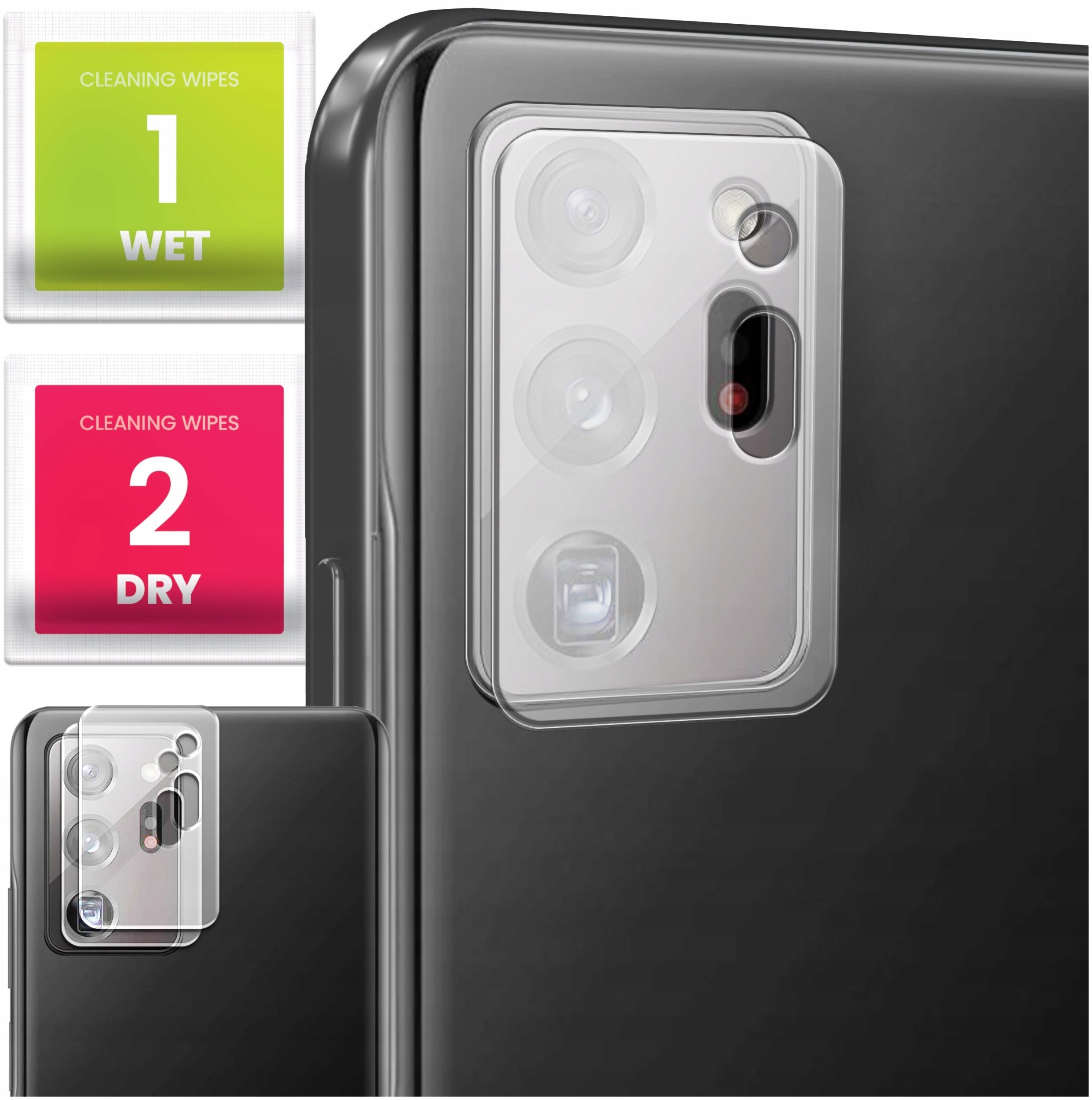 2-PAK Szkło Na Aparat Do Samsung Galaxy Note 20 Ultra (Hartowane, Ochronne)