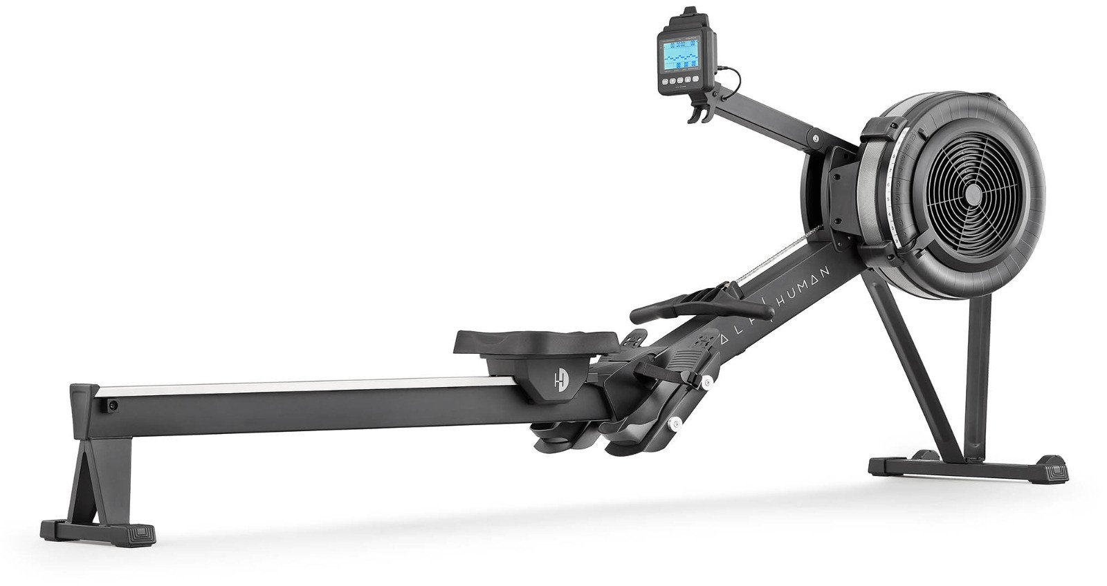 Wioślarz powietrzny Half Human z wyświetlaczem LCD
