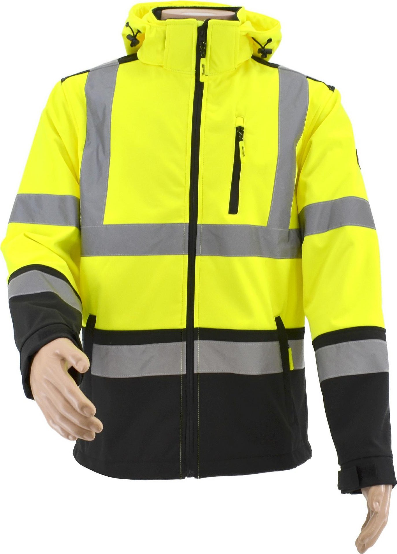 Kurtka męska AWTools AWTOOLS KURTKA SOFTSHELL BLUZA T3/ ODBLASKOWA/ S