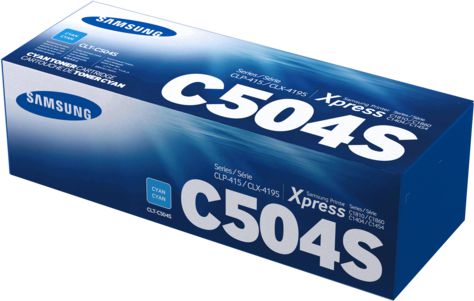 Toner Samsung CLT-C504S Cyan Oryginał (SU025A)