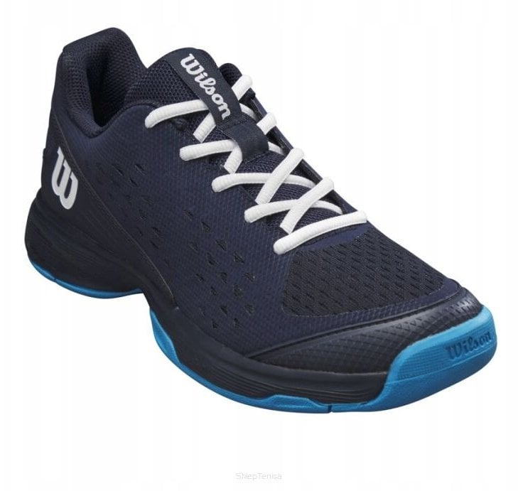 Netex WILSON tenisowy obuwie junior RUSH PRO JR L Navy Blaze WRS335270E015 (0097512847094)