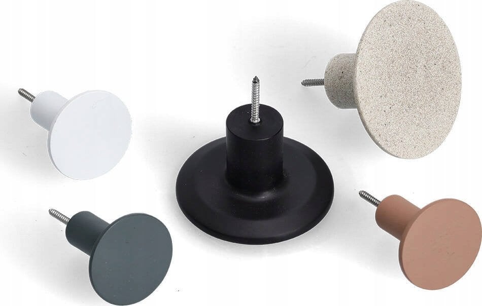 Zeller Zestaw wkręcanych wieszaków ściennych, 5 szt.