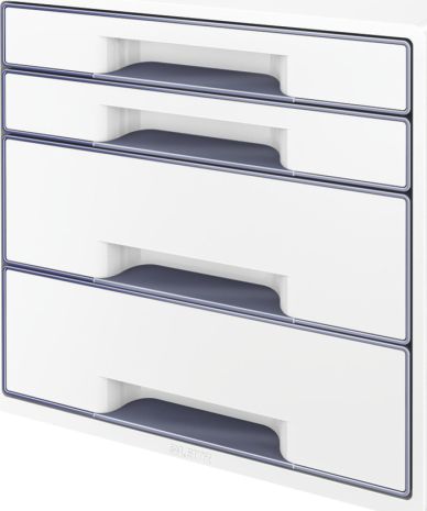 Leitz POJEMNIK 4 SZUFLADY LEITZ WOW, FIOLETOWY