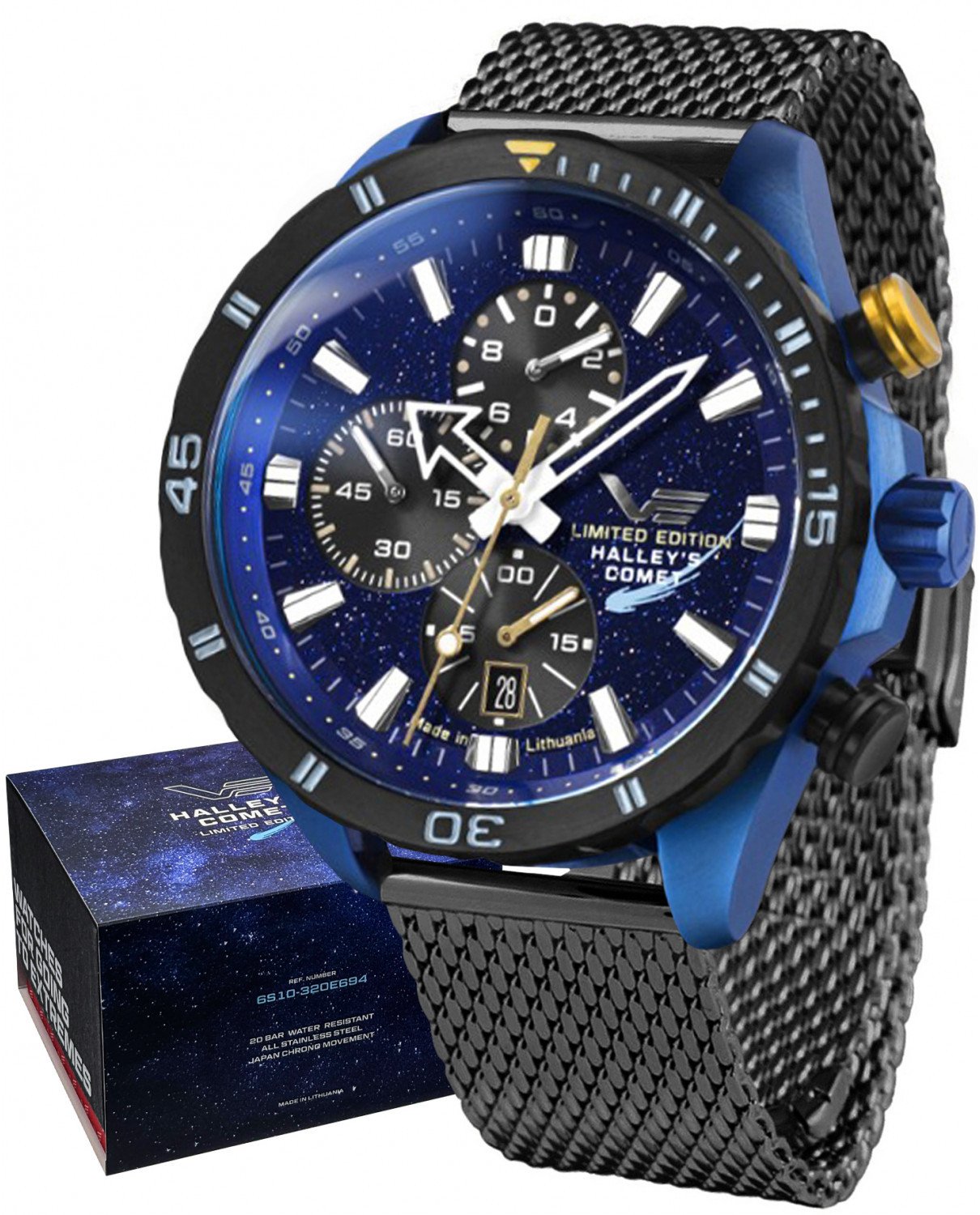 Zegarek męski Vostok Europe 6S10-320E694BB czarny