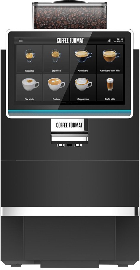 Ekspres ciśnieniowy Coffee Format Ekspres do kawy BREAK (czarny, przyłącze wody w standardzie)