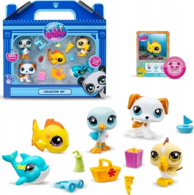 Figurka Littlest Pet Shop - BEACH BESTIES COLLECTORS 5 PK (00517) /Figures /Multi