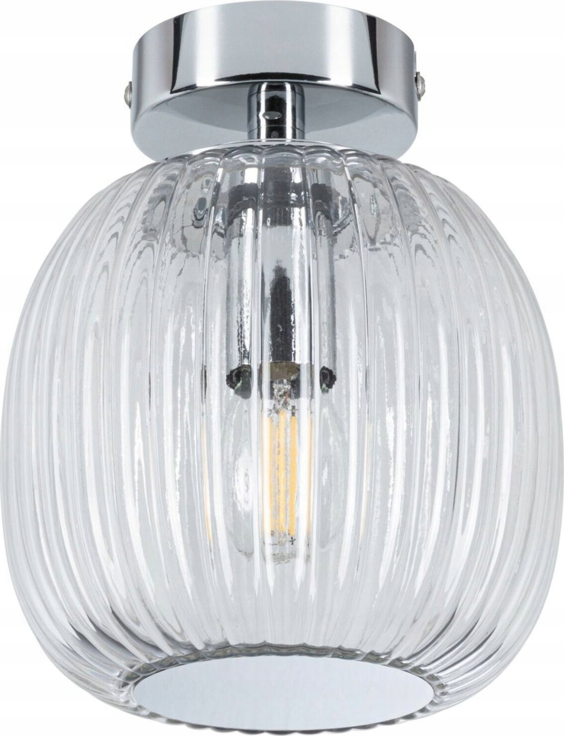 Lampa sufitowa Paulmann Oprawa sufitowa łazienkowa RUYA E14 max.20W IP44 230V chrom / szkło