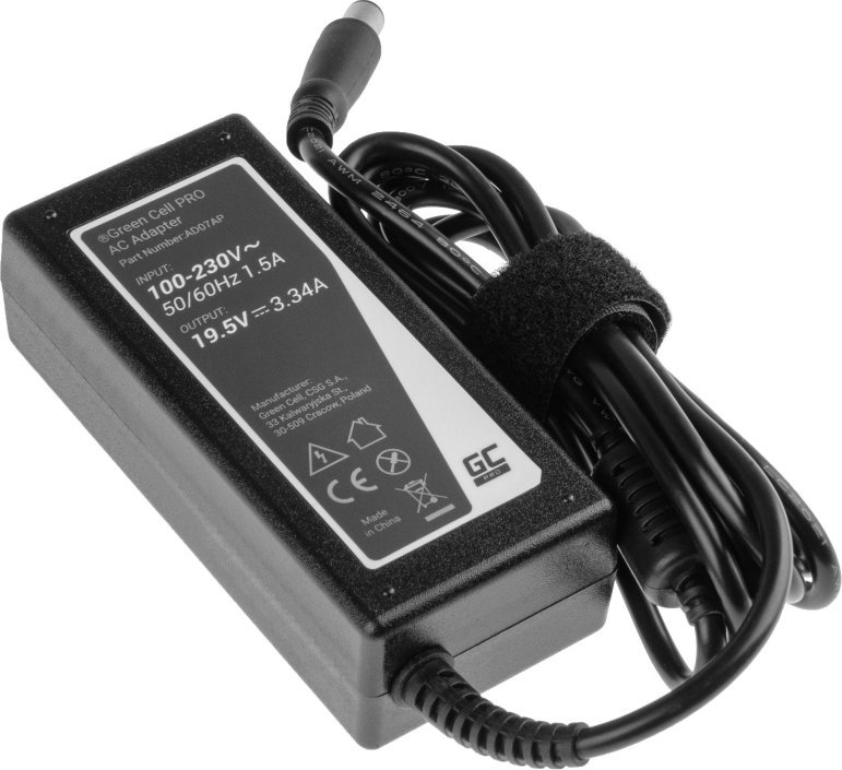 Zasilacz do laptopa Dell 65 W, 3.4 A, 19.5 V (9RN2C)