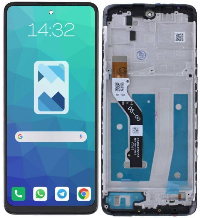Wyświetlacz LCD do Motorola Moto G60s Ramka
