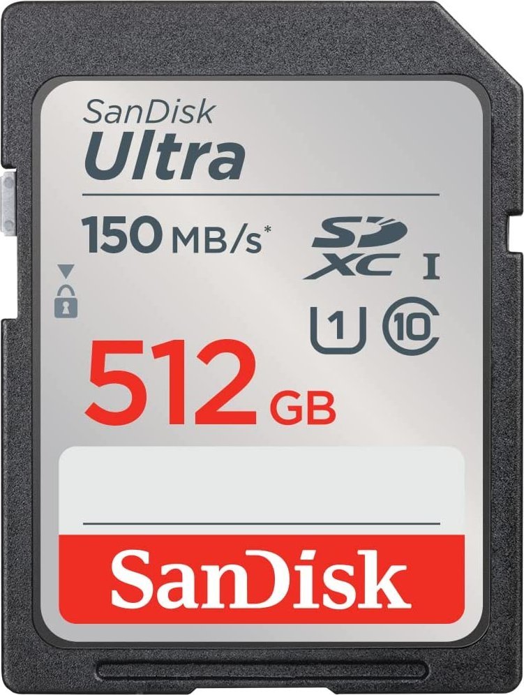 Karta SanDisk Ultra SDXC 512 GB Class 10 UHS-I/U1 (SDSDUNC-512G-GN6IN)