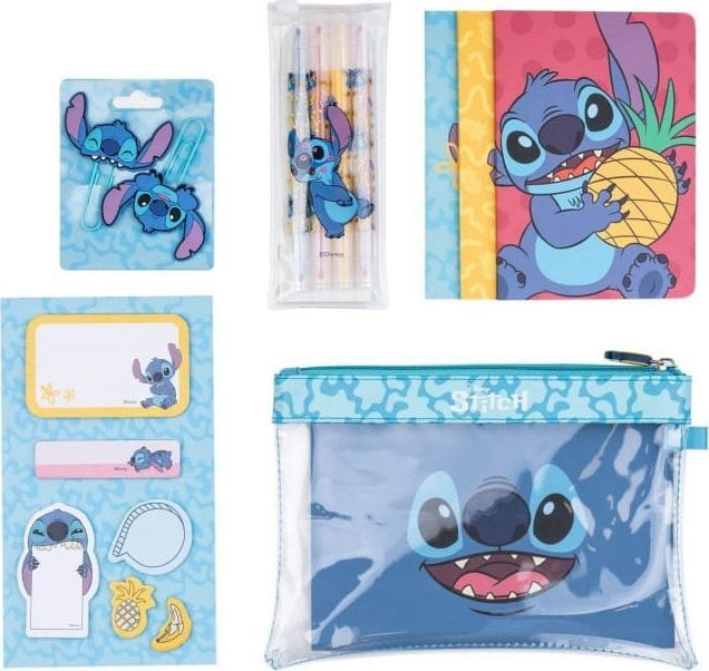 Derform Disney Stitch Tropical - Zestaw przyborów szkolnych