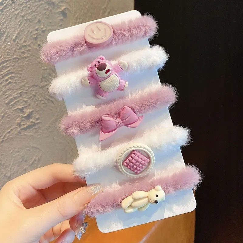 Zestaw wsuwek, spinek 5 sztuk dla Dziewczynki IV