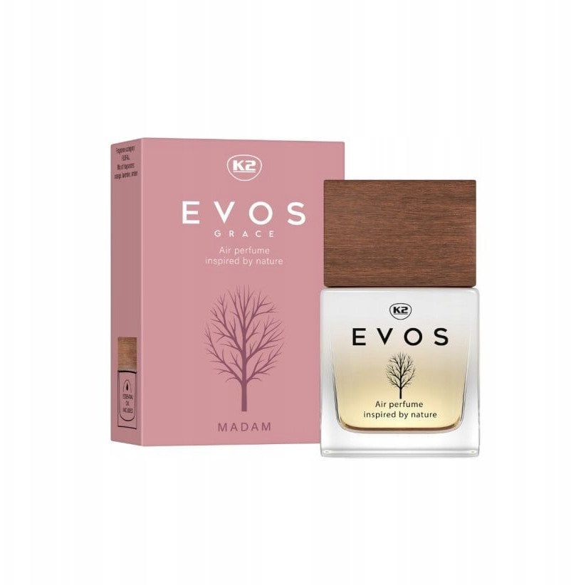 K2 PERFUMY DO SAMOCHODU EVOS GRACE MADAM 50ML