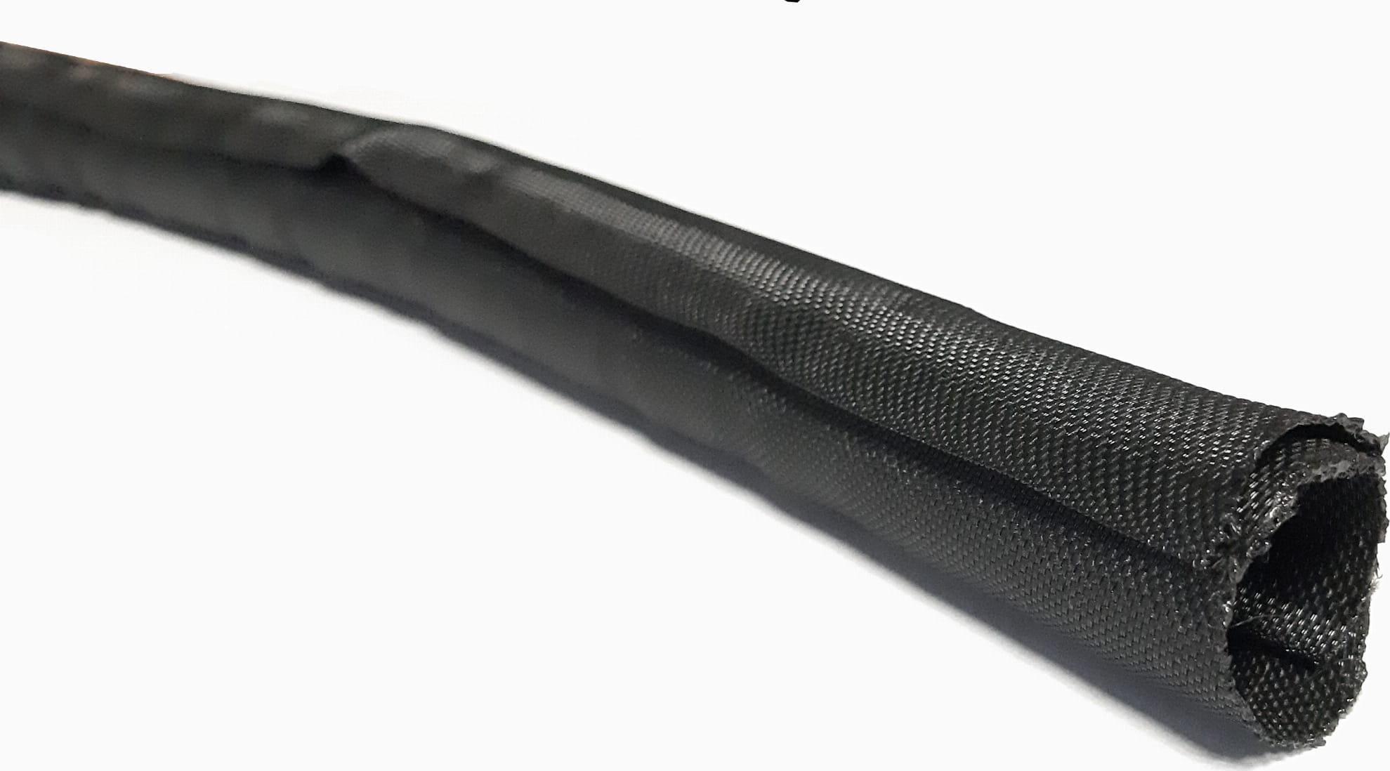 JDD TECH Oplot samozamykający tkany 10mm Czarny (SCS-010)