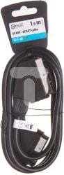 Kabel Emos Scart - Scart 1.5m czarny (SL2001)