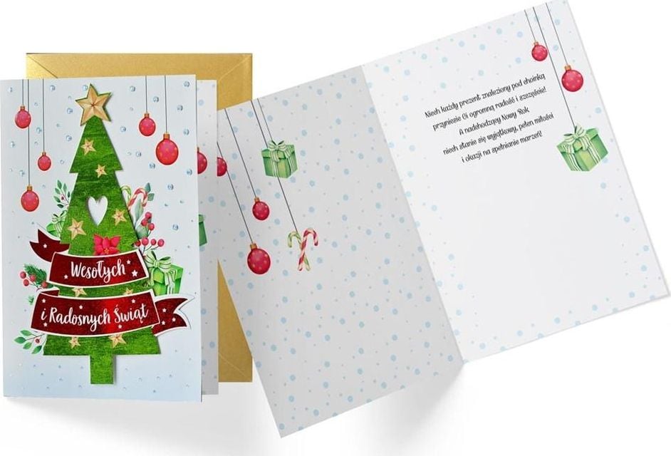 KUKARTKA Karnet B6 DK-869 Boże Narodzenie