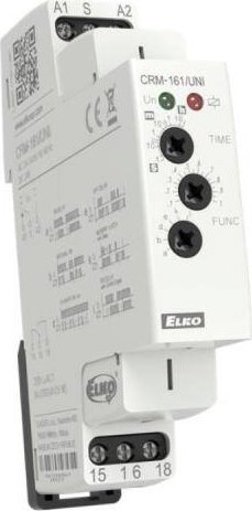 ELKO EP Elko EP WIELOFUNKCYJNY przekaźnik czasowy CRM-161/ mini UNI 24-240V AC i 24V DC