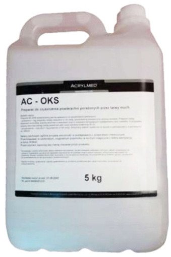AC OKS 5kg płynny preparat na larwy much larwicyd