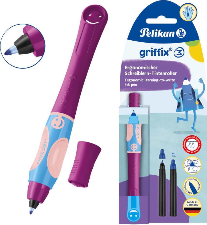 Pelikan Pióro kulkowe Griffix Sweet Berry blister