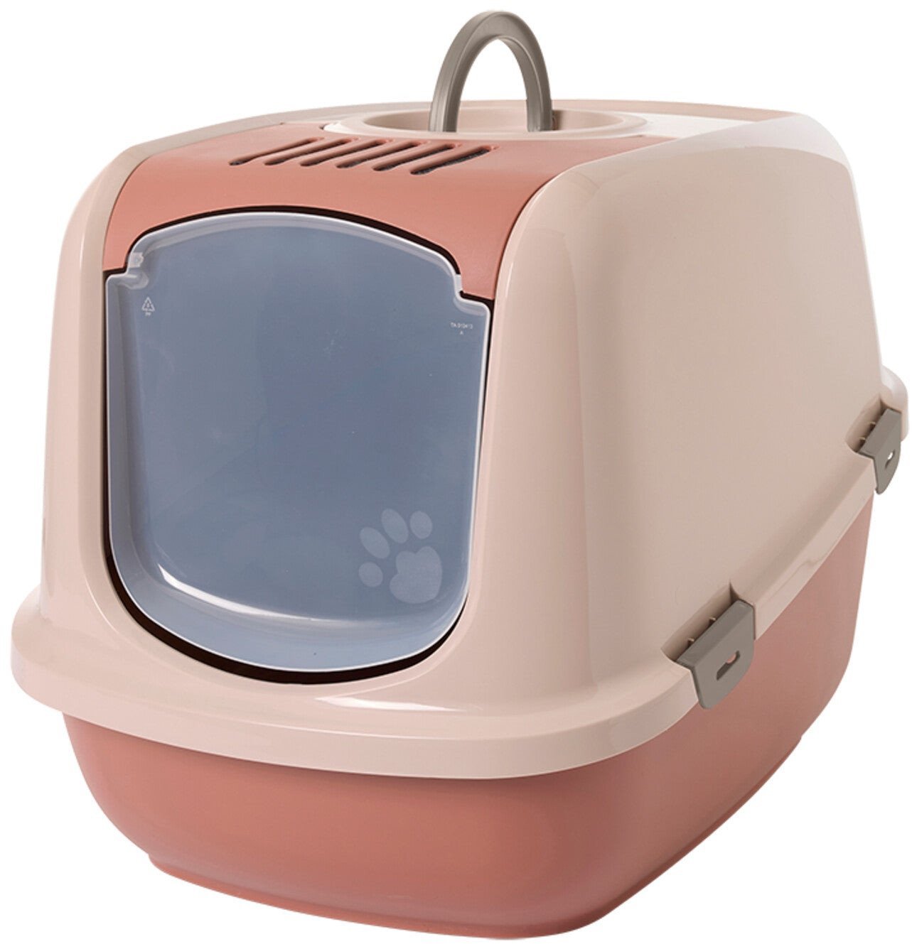 SAVIC-TOALETA DLA KOTA NESTOR JUMBO TUSCAN RED 66,5 x 48,5 x 46,5cm /3