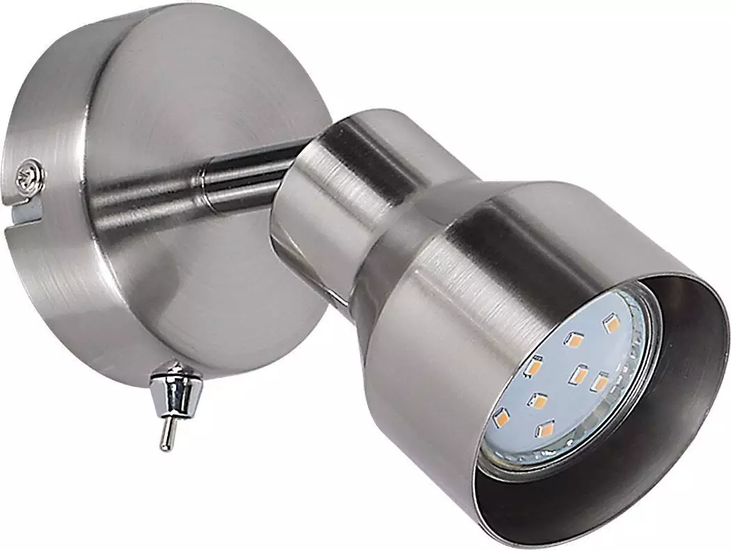 Kinkiet Rabalux Kinkiet chromowany Blake przyścienna tuba ruchoma z włącznikiem