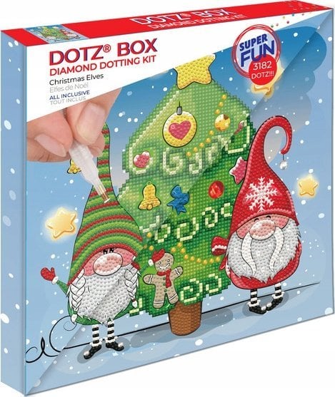 DIAMOND DOTZ DIAMOND DOTZ DOTZ BOX CHRISTMAS ELVES